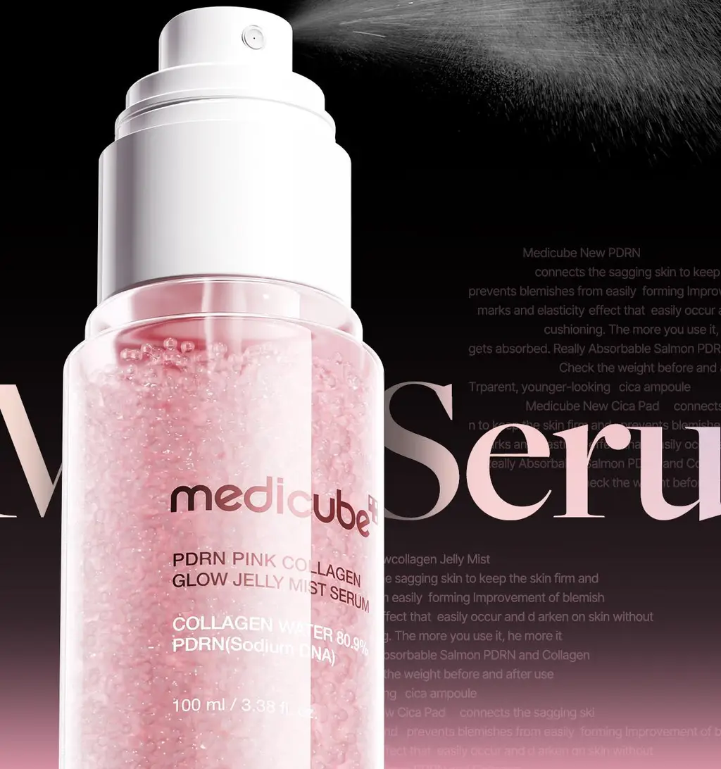 [청담샵화잘먹] 메디큐브 PDRN 핑크 콜라겐 글로우 젤리 미스트 100ml 더블기획(+미스트 공병키링) 상세페이지 54